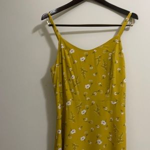 Sunny yellow dress